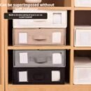 Special storage wardrobe for bed sheets and duvet covers, bedding set storage box, bed sheet and duvet cover storage box with viewing window (PACK OF 4)
