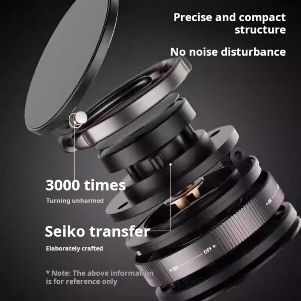 2025 New Vacuum Suction Magnetic Car Phone Holder Adheres to Center Console Anti-Shake Suction Cup - Image 5