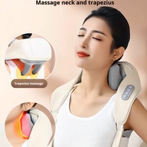 Cervical massage device for the waist and back, genuine shoulder and neck trapezius muscle massager, cervical spine neck kneading device