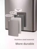 Kitchen Garbage Bin Home Kitchen 2025 New Model with Lid Wall-Mounted Specialized No-Bending Required