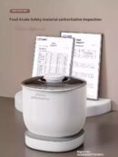 Kitchen cabinet rice bin, household insect-proof and moisture-proof storage container for grains, rice, flour, and other food items, food-grade sealed rice box.
