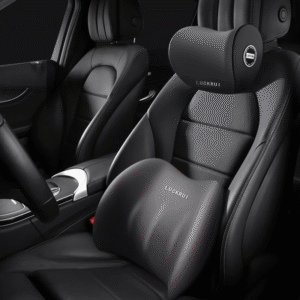 Car headrest neck pillow Car seat cushion Car seat lumbar support Memory foam lumbar cushion Car neck pillow Car pillow