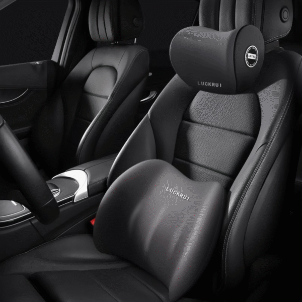 Car headrest neck pillow Car seat cushion Car seat lumbar support Memory foam lumbar cushion Car neck pillow Car pillow