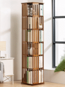 Rotating Bookcase Floor-standing Children's Storage Rack Bookcase Simple Baby Picture Book Storage Minimalist Home Use Student Multi-layer