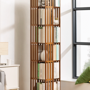 Rotating Bookcase Floor-standing Children's Storage Rack Bookcase Simple Baby Picture Book Storage Minimalist Home Use Student Multi-layer