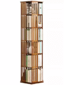 Rotating Bookcase Floor-standing Children's Storage Rack Bookcase Simple Baby Picture Book Storage Minimalist Home Use Student Multi-layer