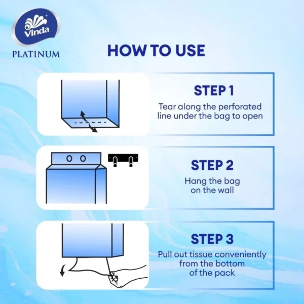 [Bundle of 4] Vinda Platinum Washable Multi Purpose Hanging Kitchen Towel (180s) - Image 3