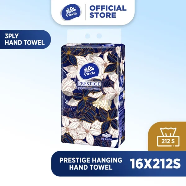 [Bundle of 8] Vinda Prestige 3 Ply 4D Hanging hand Towel 212s - Image 3