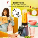 Tefal BlendUp Personal Blender BL19H4 – Removable blades, 2 dishwasher safe BPA-free Tritan jars, 1000W, 8 auto programs