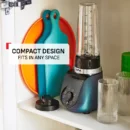 Tefal BlendUp Personal Blender BL19H4 – Removable blades, 2 dishwasher safe BPA-free Tritan jars, 1000W, 8 auto programs