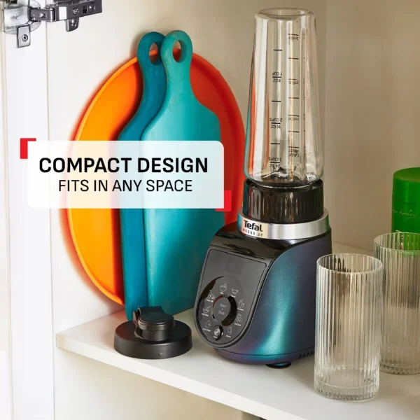 Tefal BlendUp Personal Blender BL19H4 – Removable blades, 2 dishwasher safe BPA-free Tritan jars, 1000W, 8 auto programs - Image 9