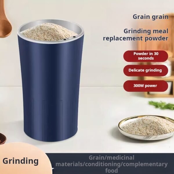 Kitchen-specific mini grinder, grinding machine, household crusher, ultra-fine multi-functional grain and cereal powder maker